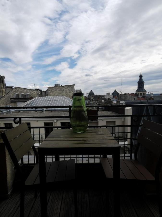 Suite De L'Etape - Vue Cathedrale Reims Luaran gambar